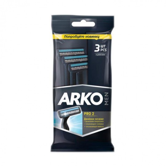 Бритви ARKO T2-301 ProG.double (3шт)