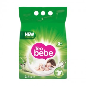 Стиральный порошок TEO bebe Tender Aloe & Natural soap 2,4 кг