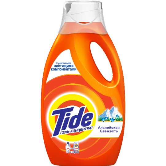 Гель TIDE Альпiйська свiжiсть 1.235л