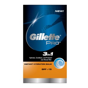 Бальзам пiсля голiння GILLETTE Pro 3в1 Миттєве зволоження SPF+15 50мл