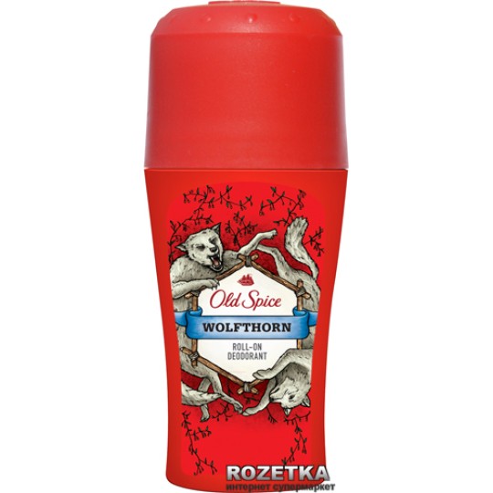 OLD SPICE Роликовий-антиперспiрант дезодорант OLD SPICE Wolfthorn 50мл