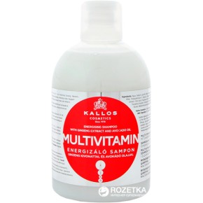 Шампунь Kallos KJMN1207 Multivitamin Shampoo 1000мл (мультивітамінний)