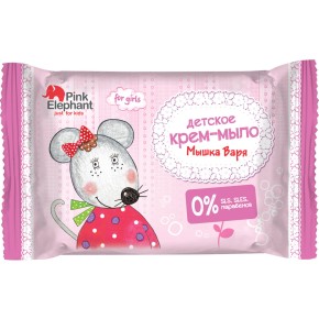 Крем-мыло детское Pink Elephant Мышка Варя 90 г