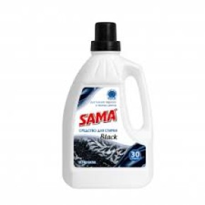 Засіб для прання"SAMA" "Black" для темних кольорів 1500г