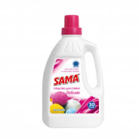 Засіб для прання"SAMA" "Delicate" для вовняних та шовкових тканин 1500г