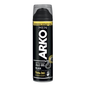Arko гель для гоління black аэрозоль 200 мл