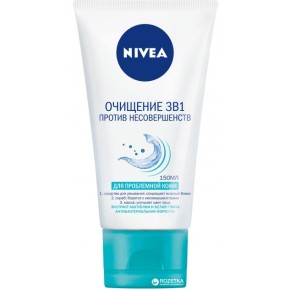 Nivea Vis засіб 150 очисщуючий 3в1 проти недоліків шкіри