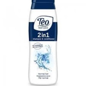 Шампунь-Бальзам для миття волосся TEO 2in1 Nature Aqua 400мл/12шт/ящ