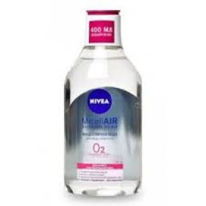 NIVEA_VIS міцелярна вода 400 MicellAIR Дихання шкіри для норм. та комб. шкіри