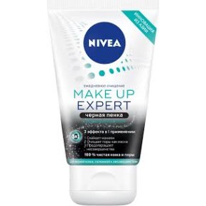 NIVEA_VIS пінка чорна 100 Make up Еxpert для жирної шкіри