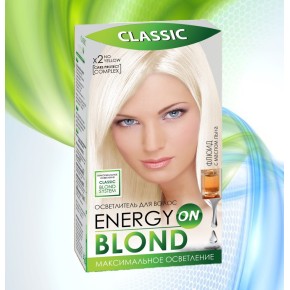 Освітлювач для волосся "Energy Blond Classic з флюїдом" (12008)
