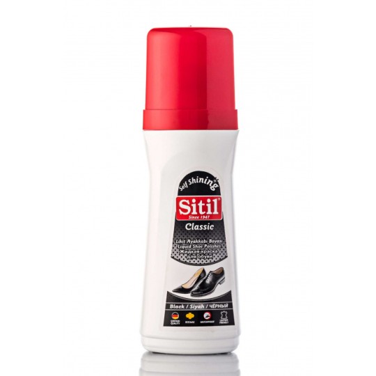 Sitil Клас. Рідкий поліроль для взуття 80 мл (чорний)