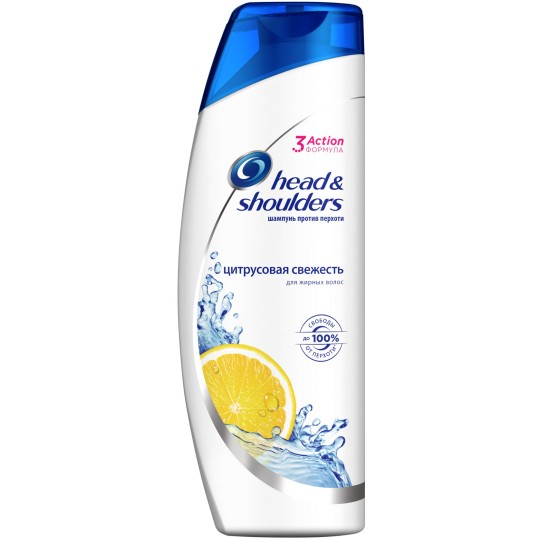 HEAD & SHOULDERS Шампунь проти лупи Цитрусова свіжість 600мл