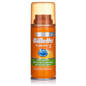 GILLETTE FUSION Гель для гоління Ultra Sensitive (для чутливої шкіри) 75мл