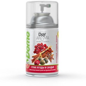 Ароматизуючий і дезодоруючий засіб DOMO Dry Aroma "Сухі ягоди і сандал", 250 мл (балон 340) (XD 10205)