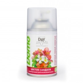 Ароматизувальний та дезодораційний засіб DOMO Dry Aroma "Квітка сандала", 250 мл (балон 340) (XD 10218)