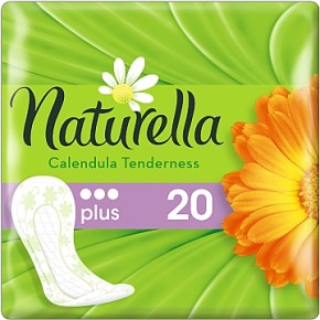 NATURELLA М'якi щоденнi прокладки Calendula Tenderness Plus (з ароматом календули) 20шт