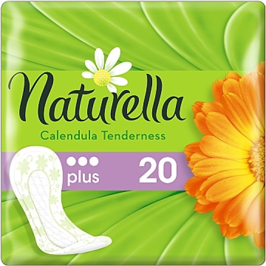 NATURELLA М'якi щоденнi прокладки Calendula Tenderness Plus (з ароматом календули) 20шт