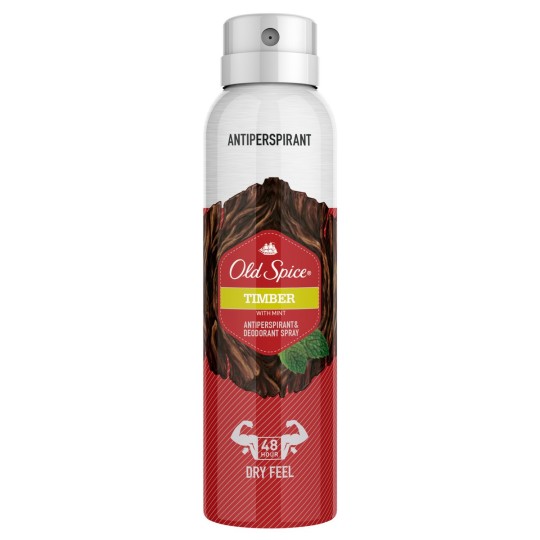 OLD SPICE Аерозольний дезодорант-антиперспiрант Timber with Mint 150мл