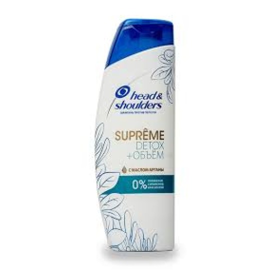 HS Шампунь проти лупи Supreme Detox+Об'єм з аргановою олією 300мл