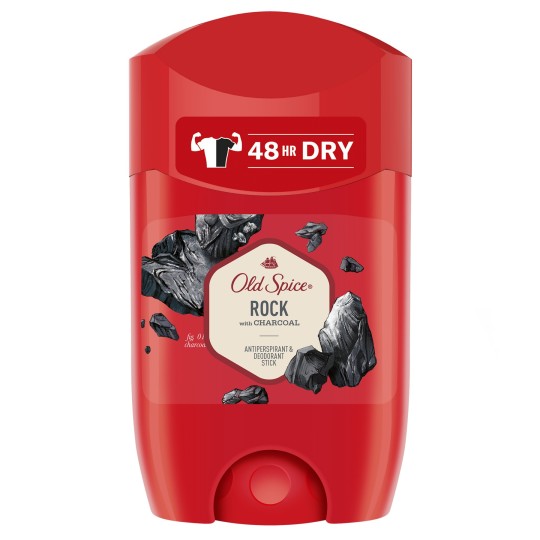 OLD SPICE Твердий дезодорант-антиперспірант Rock Charcoal 50мл