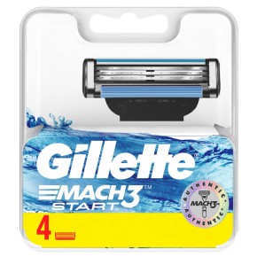 Картрiдж для гоління GILLETTE MACH3 Start 4шт