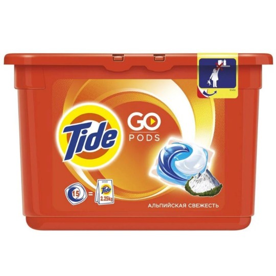 Капсули для прання TIDE Альпійська cвіжість 30 шт