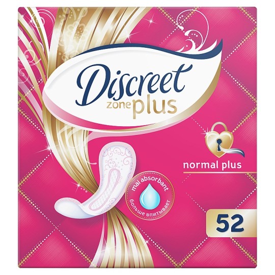 DISCREET Щоденні гіг. прокл. Normal Plus 52шт