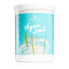 Маска Kallos Vegan Soul для об'єму волосся з екстрактом бамбуку і кокосовою олією 1000 мл