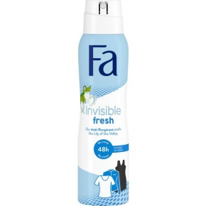 FA, Дезодорант-Антиперспірант Аерозоль, Invisible fresh з ароматом конвалії, 150мл