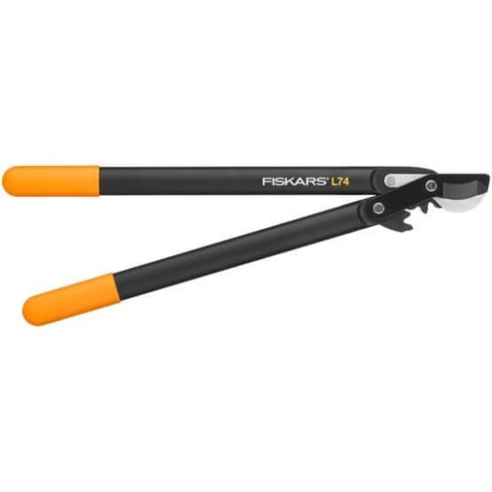 Сучкорез площинний з загнутими лезами Fiskars PowerGear ™ (M) L74 (112290) 1000582