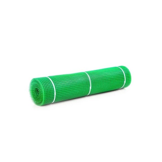Сетка пластиковая Клевер Декоративная 20х20 мм/1.5х20 м зеленая