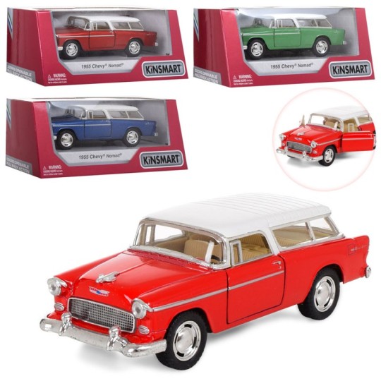 Машина KINSMART Chevy Novad 1955, металева, інерційна, 1:36, в коробці 16х8х7 /96-4/ (KT5331W)22045