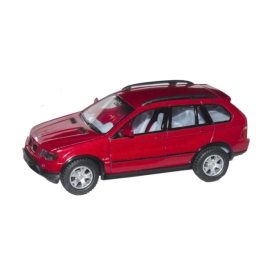 Модель джип 5 "KT5020W BMW X5, металл, инерция, откр. дв., 1:36 (KT5020W)