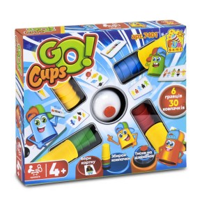 Гра "Go Cups" "FUN GAME", в кор. /12-2/(7401)
