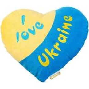 Подушка-серце (Я люблю Україну)(ПД-0121)