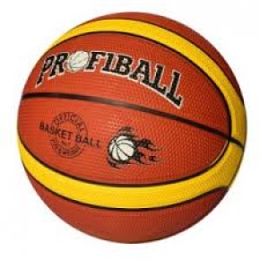 М'яч баскетбольний EN 3224 розмір 6, гума, 550 г., 1 колір, кул.