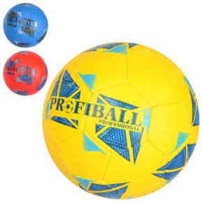 М'яч футбольний 2500-142 розмір 5, ПУ1,4 мм, ручна робота, 32 панелі, 410-430г, 3 кольори.