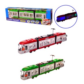Игрушка трамвай размер 46 * 5.5 * 9.5см (K1114) 135780