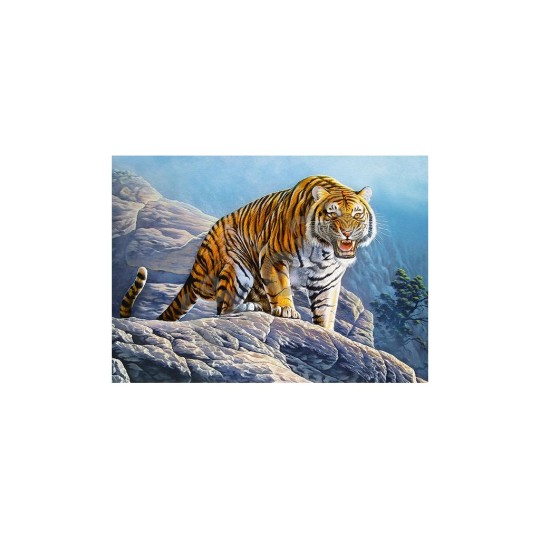 Кастор пазли 180 "Тигр на скелі" 32*23 (B-018451)