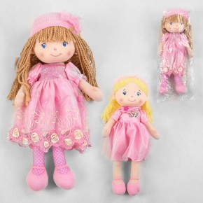 Кукла мягкая А-87019 2 цвета, высота 40 см, с петелькой / 72/135330