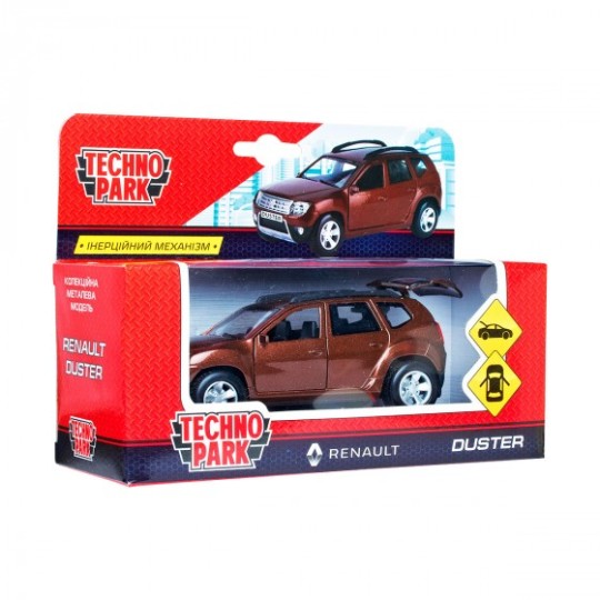 Автомодель RENAULT DUSTER-M (коричневый, 1: 32) (DUSTER-MBr) 120323