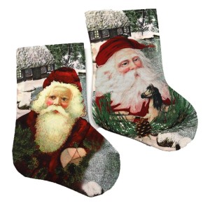 Носок новорічний "Дід Мороз" 27*18 см (0595_26)