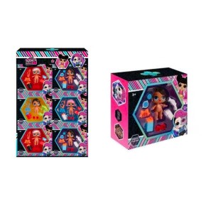 Игровой набор 6 видов, в наборе кукла+аксессуары, в коробке /120-2/ NC2428