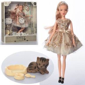 Кукла "Emily" с аксессуарами, р-р куклы 29 см, в коробке 28.5*6.5*32.5 см /48-2/ QJ090B
