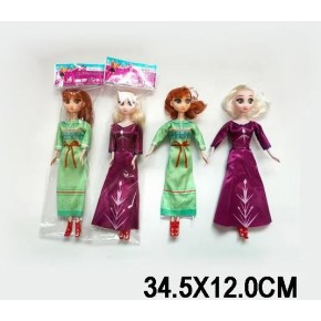 Кукла "F" 2 вида, в пакете 34,5*12 см YBY238E