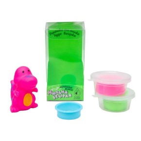 Набор для творчества "Мыльная вечеринка – розовый динозавр", в коробке 6,6-6,6-13 см Стратег // 32106