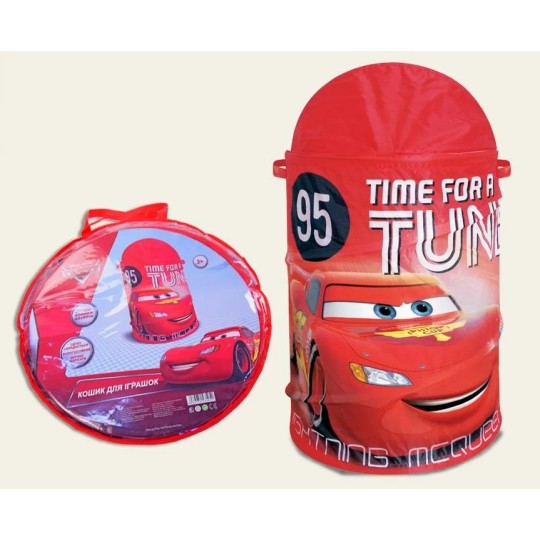 Корзина для игрушек Cars в сумке, 43*60см /24/ D-3505
