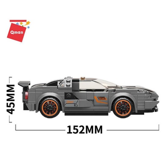 Конструктор Qman 14014 "MineCity " Ford GT40 , 197 деталей