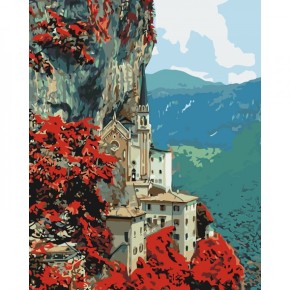 Набір для розпису по номерах."Madonna della Corona" 40*50см